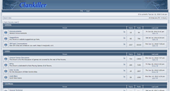 Desktop Screenshot of forums.clankiller.com